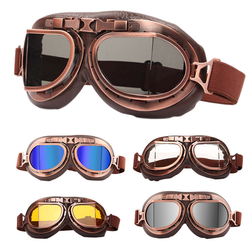 Wear Resistant Motorcycle Protective Goggles With Soft Non Slip Cushion