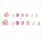 Europe Regional Feature Valentine Wooden Beads Open Heart Bohemian Vintage
