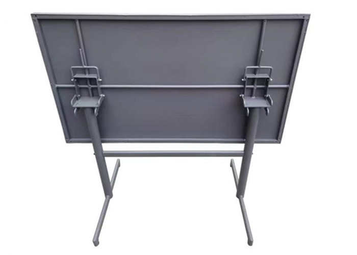 Folding Steel Patio Table For Garden Hotel Outdoor
