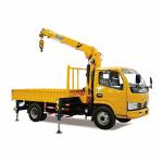 Construction 3.2T Truck Mounted Crane With 11m Max. Lifting Height Hydraulic