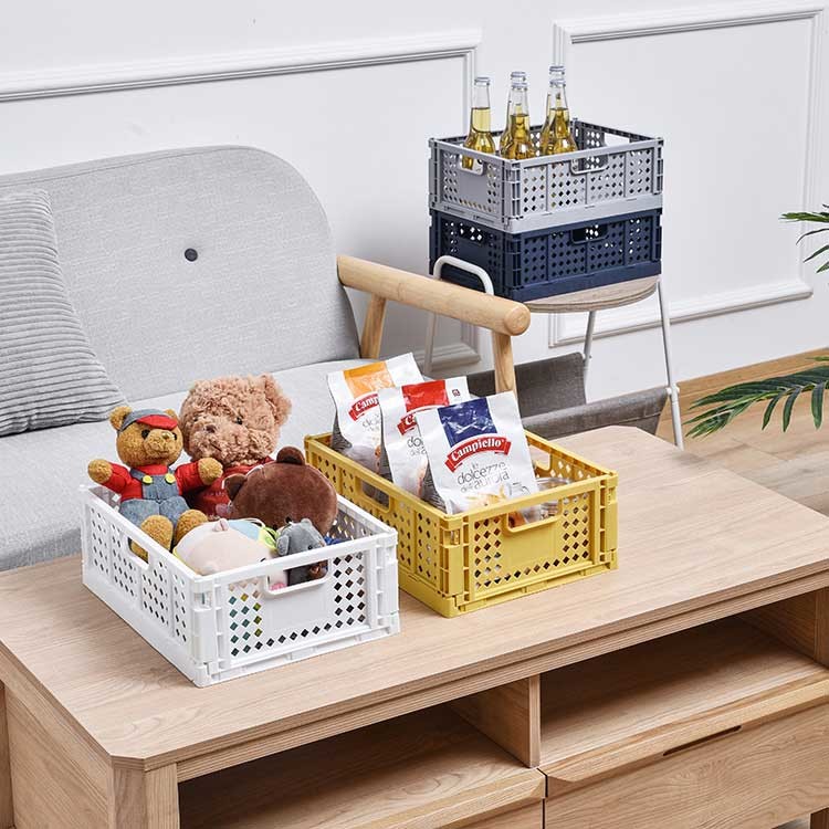 Collapsible ODM Plastic Household Storage Containers Stackable Weight 0.284kg