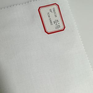 Wholesale 90/10 TC Pocket Fabric Luggage Lining 96X72 Bleached Dyed Fabric Custom from china suppliers