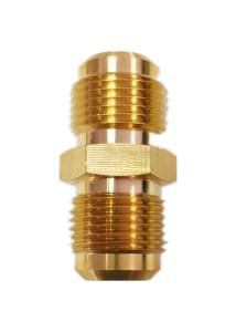 Wholesale 3/8 Inch Flare X 3/8 Inch Flare Brass Tube Fitting Hex Nipple brass from china suppliers
