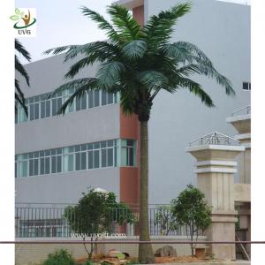 Wholesale UVG PTR008 20ft tall Wholesale artificial coconut palm tree in fiberglass trunk for Garden from china suppliers