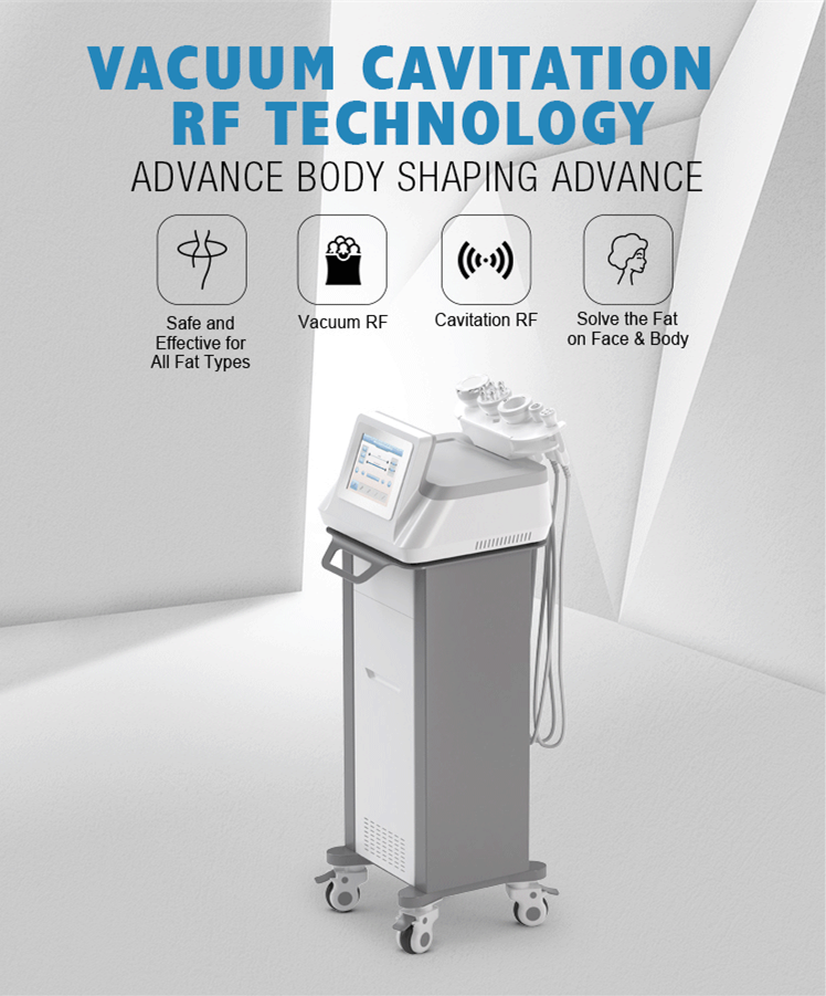 Vac Cavitation RF Vacuum Body Machine 800W 40k Fat Cavitation Machine
