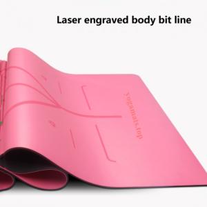 Wholesale PU+ Natural rubber yoga mat / fitness mats wholesale, body alignment from china suppliers
