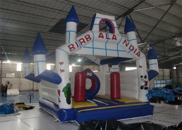 Cartoon Style Inflatable Bouncer , Outdoor Used Commercial Inflatable Bouncers