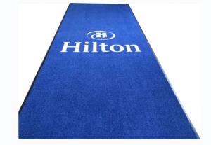 Wholesale 100% Nylon Fiber Hotel Door Mats PVC compound NBR nitrile rubber Backing from china suppliers