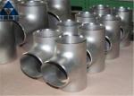 316L 8inch SCH40 Forged Steel Pipe Fittings Galvanized Reducing Tee Polished