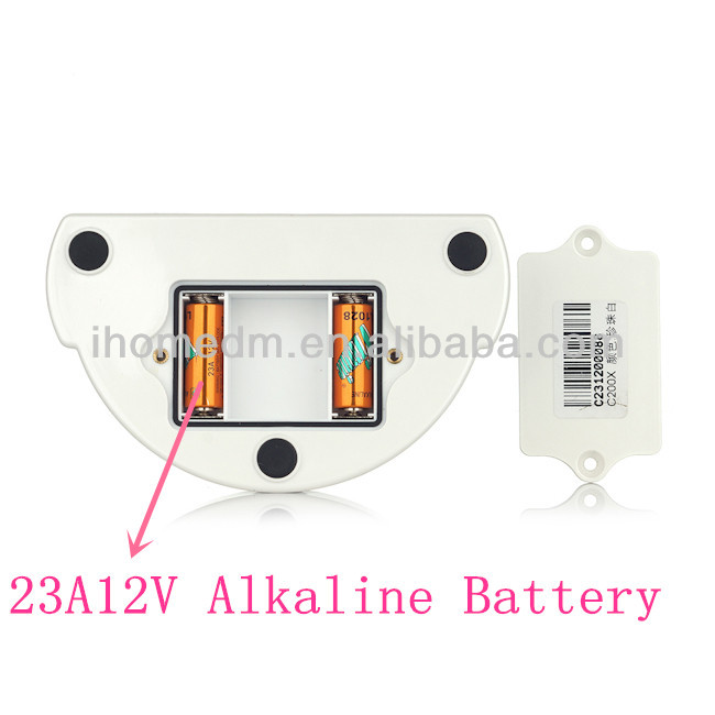 wireless 4 key call button with menu holder
