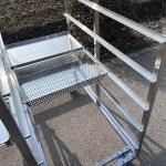 Commercial Kitchen 6 Tier 304 Stainless Steel Sheet Pan Baking Tray Drying Rack