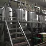 First-level Refinig Carbon steel 6TPD palm oil machine refinery plant