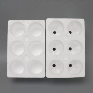 Wholesale Supply Shock-absorbing Thermal Insulation Wine Foam Box Glass bottle Foam Box Spot Round from china suppliers