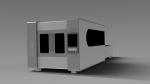 closed type 1000w-6000w metal fiber laser cutting machine