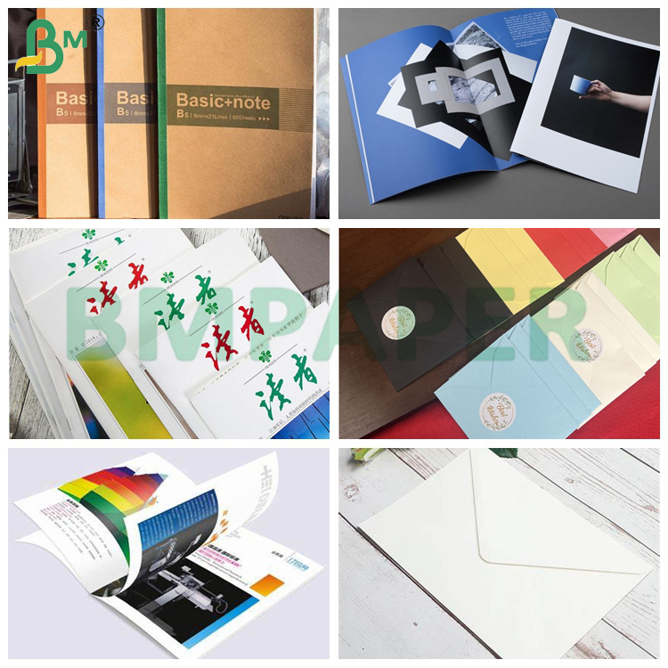 70 * 100cm Uncoated Bond Paper Offset Printing High Brightness Sheet