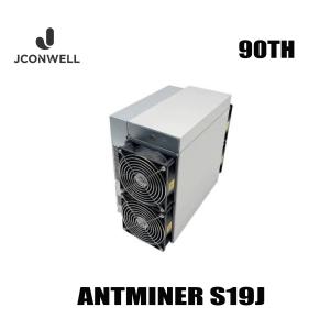Wholesale 12V Antminer S19j 90Th Bitcoin Mining Machine 3250W from china suppliers