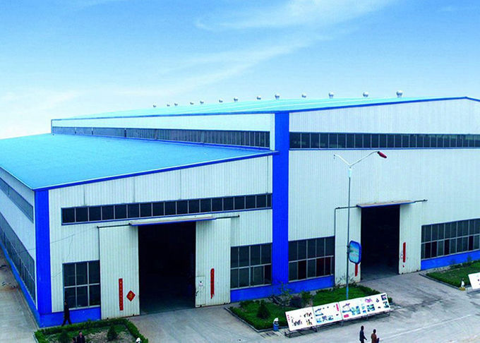 Low Cost Portal Frame Light Steel Structure Building Fabrication Prefabricated Warehouse Building With Long Life Span