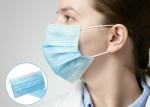FDA Certified 3 Ply Disposable Face Mask Non Woven Easy Breathing