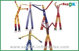 Wholesale Inflatable Wind Dancer Advertising Colorful Double Legs Inflatable Air Dancer With Two 750w Blowers from china suppliers