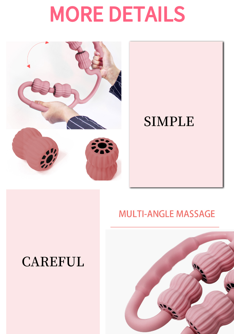 22CM Anti Cellulite Massage Roller Sticks Arms Leg Muscle Relaxation