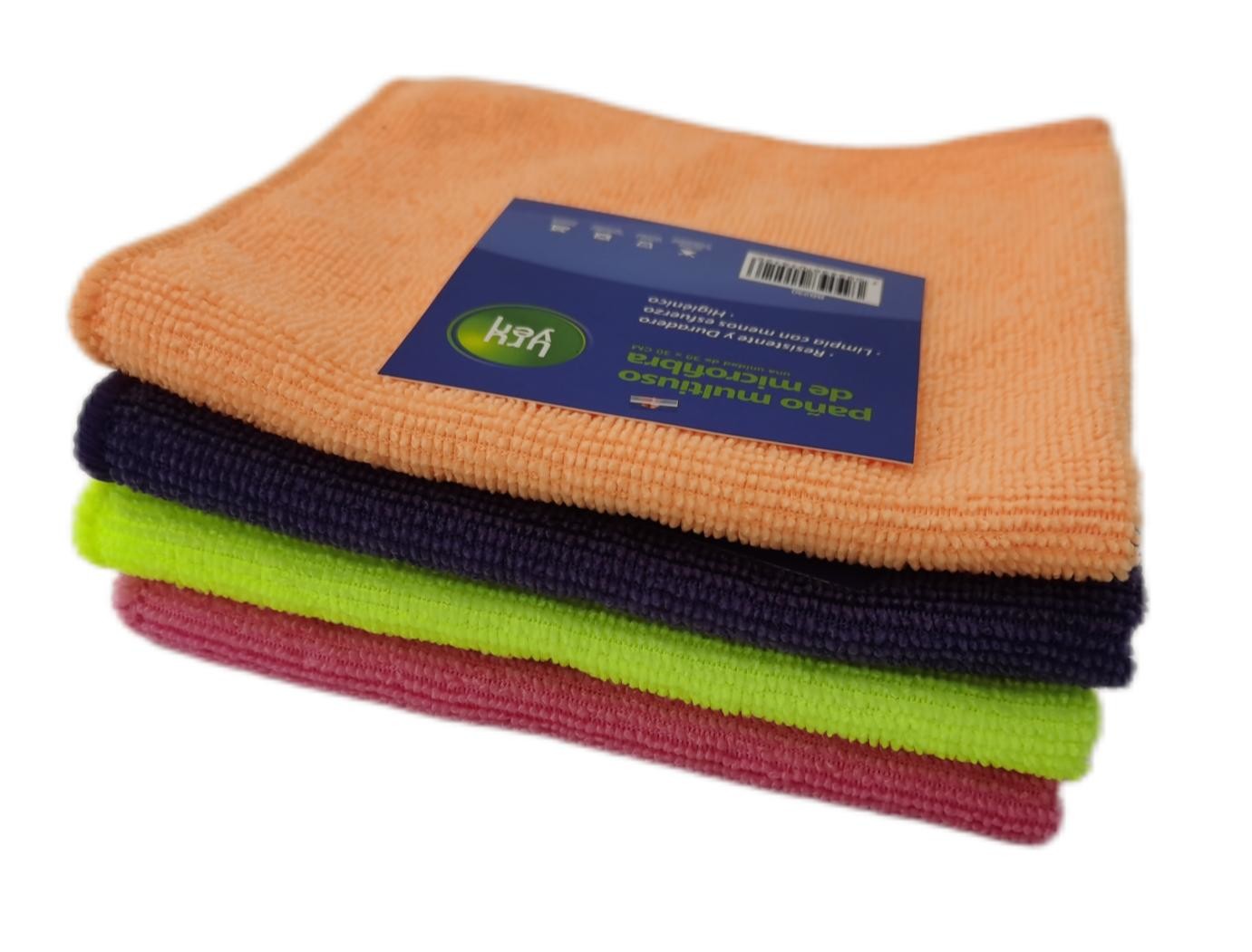 Lint Free Microfiber Cleaning Cloths Reusable Terry Towel Polyester