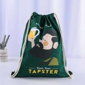 Wholesale Grocery Polypropylene Reusable Drawstring Non Woven Bag 100Gsm Breathable from china suppliers