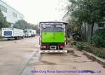 KAMA Mini Road Cleaning Truck With 4 Brushes , Truck Mounted Sweeper