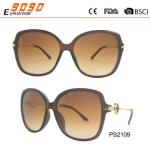 women's retro temperament fashionable sunglasses ,UV 400 Protection Lens