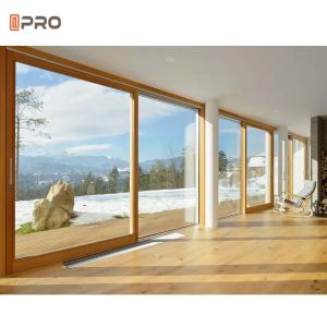 Wholesale Balcony Noiseless Aluminum Sliding Glass Doors Exterior Soundproof Patio Sliding Pocket Doors from china suppliers