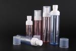 PET Plastic Cosmetic Spray Bottles / Pump Spray Bottle Custom Printing Or