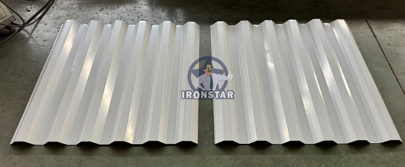6 rib and 6 rib trapezoidal sheet double layer roll forming machine in America Double layer roll forming machine | double deck machine | 2 layer roll