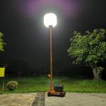 Construction Size Balloons Construction Light Tower 80000lm 500W Diesel