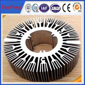 Wholesale Industrial aluminium profile manufacturer for round sunflower heatsink aluminium from china suppliers