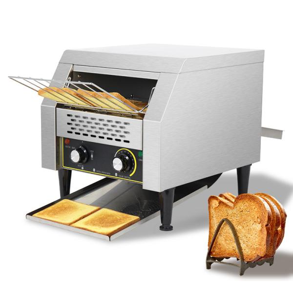 Industrial Stainless Steel Electric Conveyor Toaster for Bread/Bun/Burger