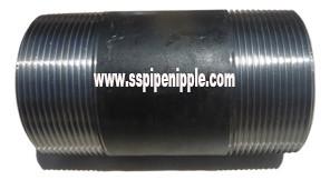 Wholesale Two Male Threaded Pipe Nipples High Precision Black Steel Nipple from china suppliers