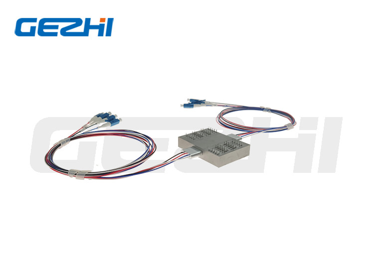 4x4 Min Single Mode Fiber Optical Switches Non Latching