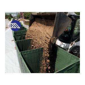 Wholesale Anti-Corrosion Heavy Duty Gabion Barrier Galfan Coating Mi10 Defensive Barrier For Emergency Retaining Wall from china suppliers