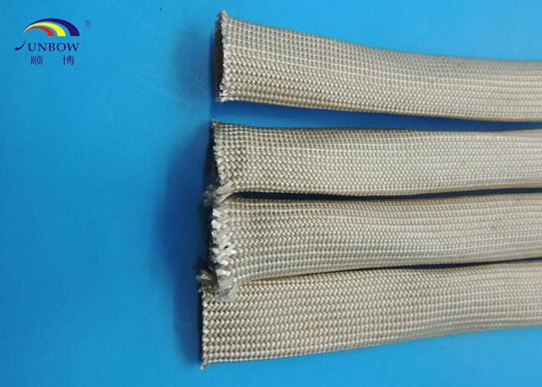 Flexible Fireproof Braided Fiberglass Sleeve Insulation Sleeving for Electrical
