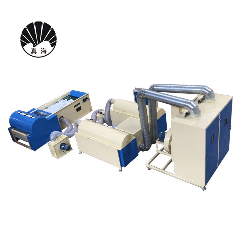 Cotton Toy Mattress Ball Fiber Machine Pop Fiber Production Line