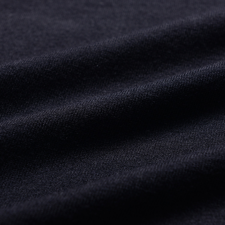 Color Combination Autumn Crew Neck Stripe Sweater Cotton Knitting Black Clothes Sweater