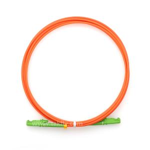 Wholesale E2000 APC Fiber Optic Cable Green Connector Multimode Fiber Cable Patch Cord from china suppliers