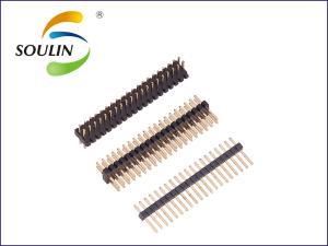 Wholesale Durable 1.27Mm Pin Header Connectors Single Row Waterproof Gold Plated from china suppliers