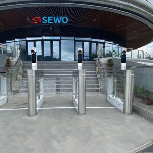 Wholesale Bi-Directional Pedestrian Security Gate for Office Building Employee Entrance from china suppliers