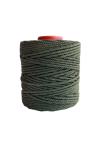 5mm Macrame Cotton Rope Cord Twine 3 Strands Twisted for Length 0-10000m
