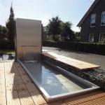 Large Metal Rain Curtain 304 Stainless Steel Water Feature Garden Ornaments