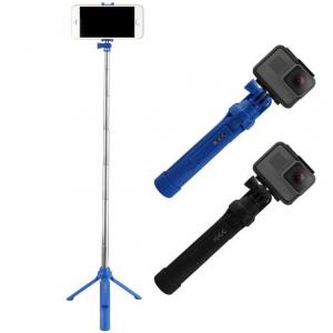 Wholesale 3 in 1 Handheld Bluetooth Selfie Stick GoPro Tripod Monopod For iPhone 7 6 Plus Sumsang S8 Android Phone With Remoter from china suppliers