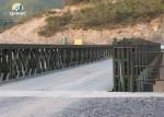 Q235 Q355 Steel Bailey Bridge Construction Hot Dip Galvanized For Disaster
