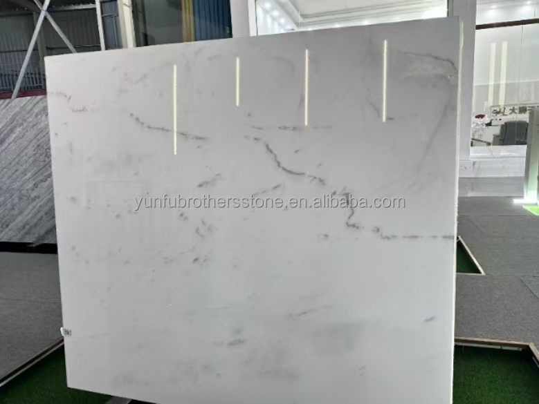 Modern Design Atlantic White Marble Stone with Gray Veins from Yunfu Brothers