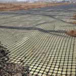 Fire Retardant PP Biaxial Geogrid For Coal Mines Anti Inflaming / Extruded PP