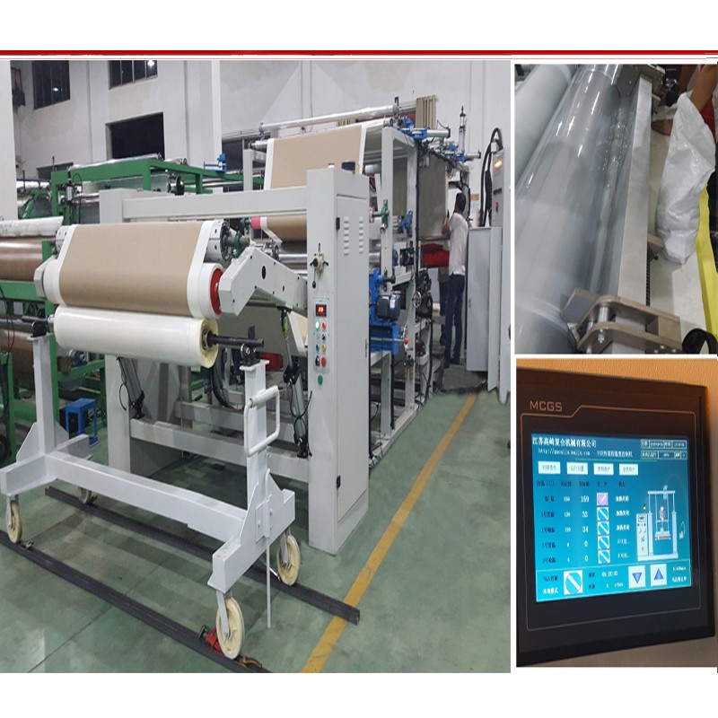 PUR Hot Melt Glue Laminating Machine for Fabric/Foam/Film/Nonwoven/Leather/Paper 180 kg/h